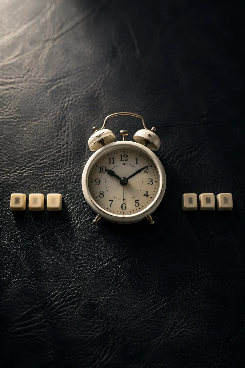 Vintage Alarm Clock Deadline Concept