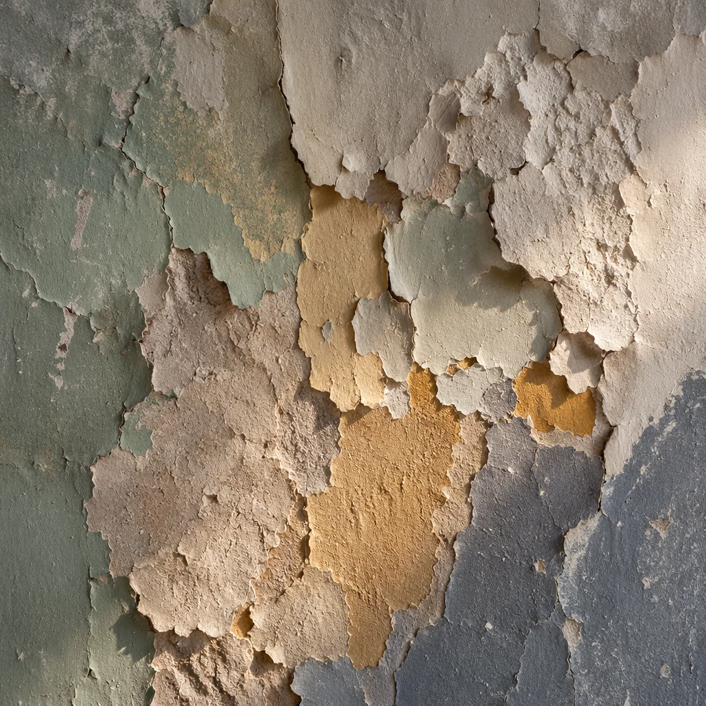 Peeling Cracked Paint Abstract Wall Texture