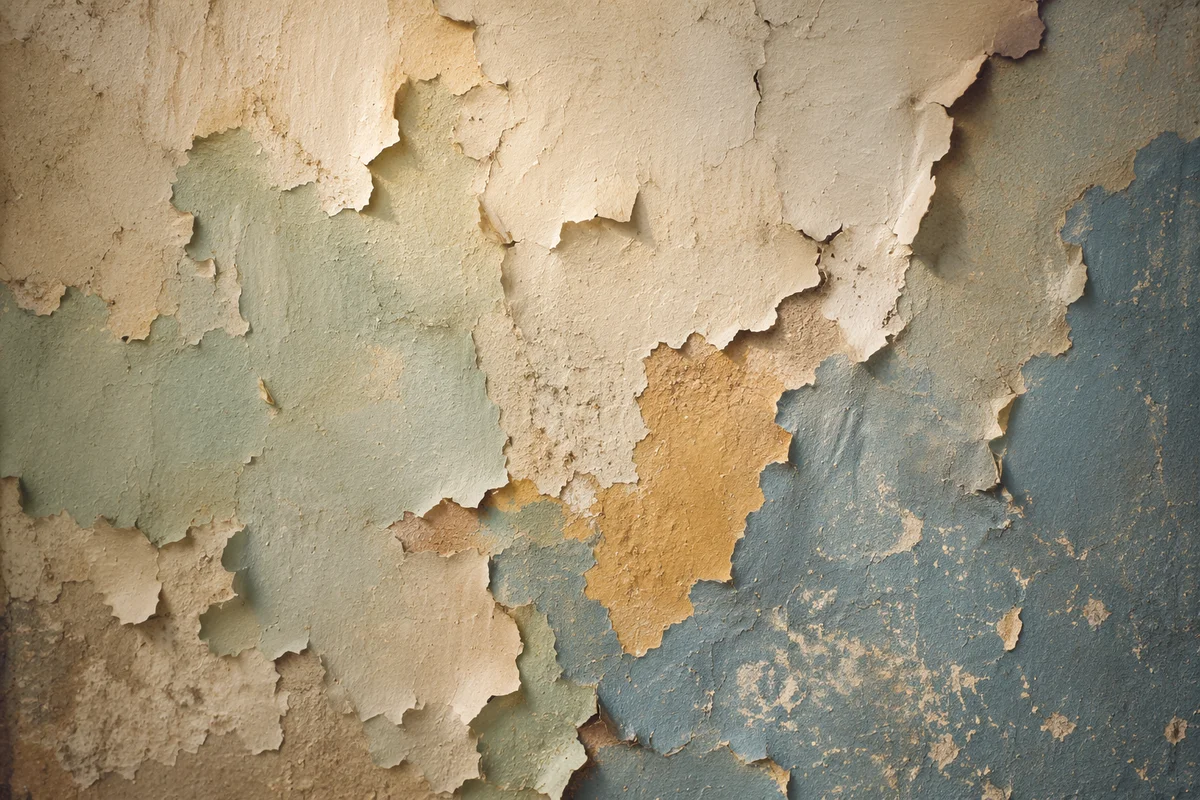 Peeling Cracked Paint Abstract Wall Texture