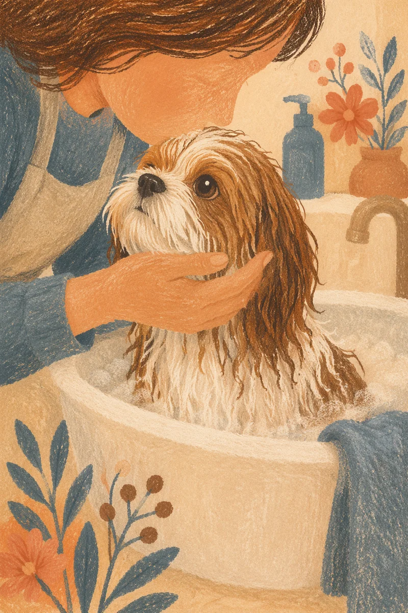Tender Dog Spa Bath Close Up