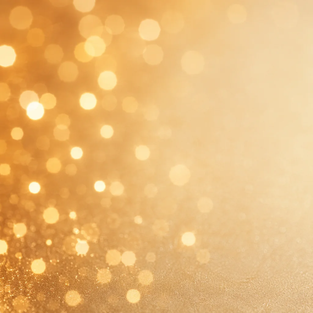 Elegant Gold and Cream Bokeh Background