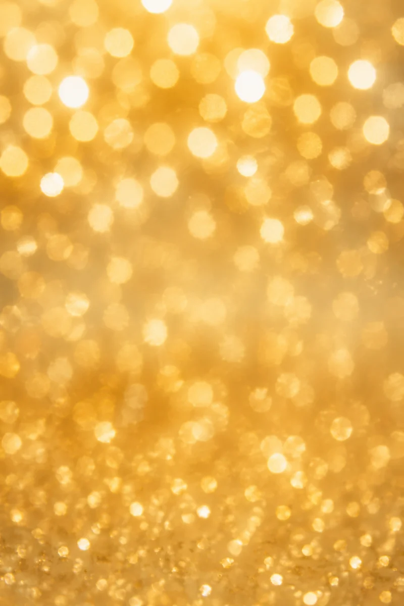 Warm Gold Cream Bokeh Background
