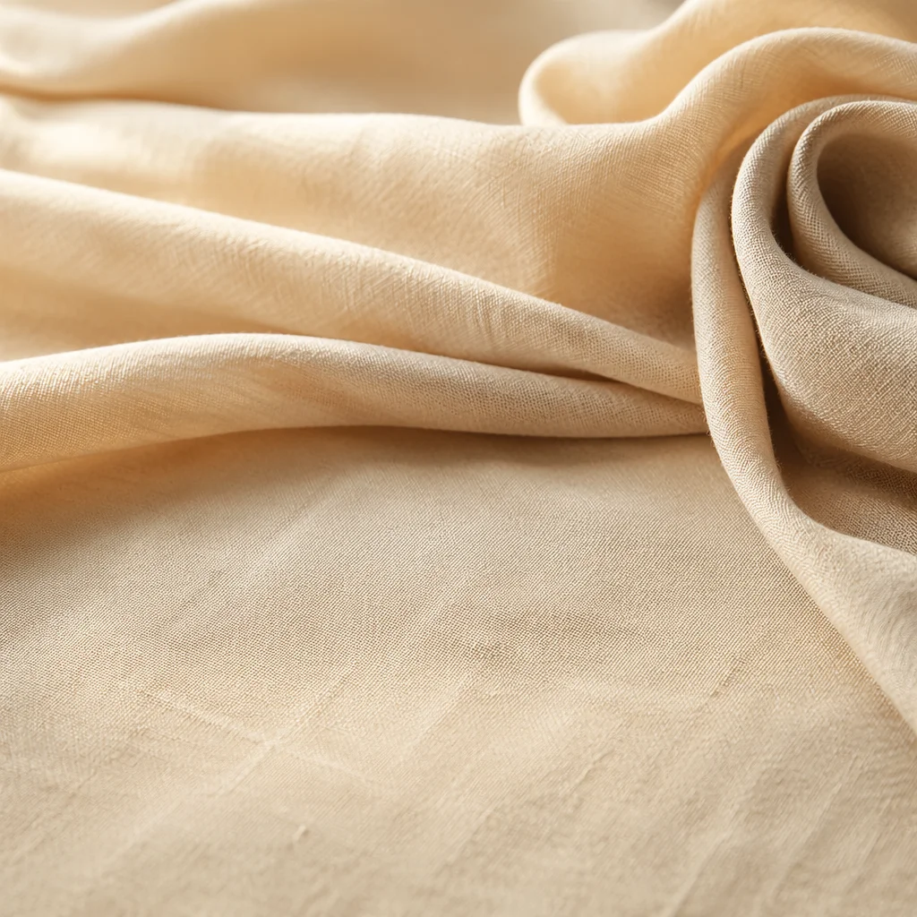 Warm Beige Cream Fabric Background