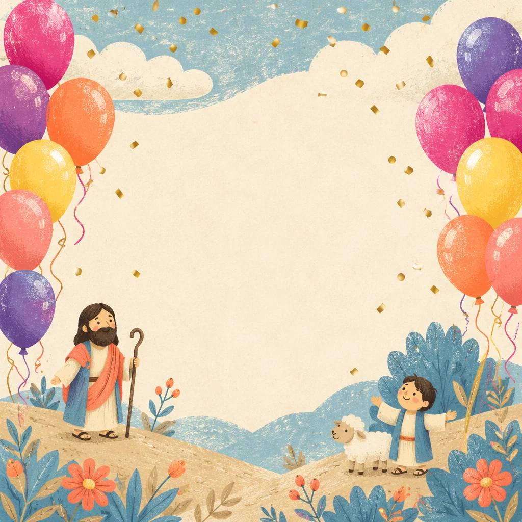 Colorful Birthday Balloons Celebration Background
