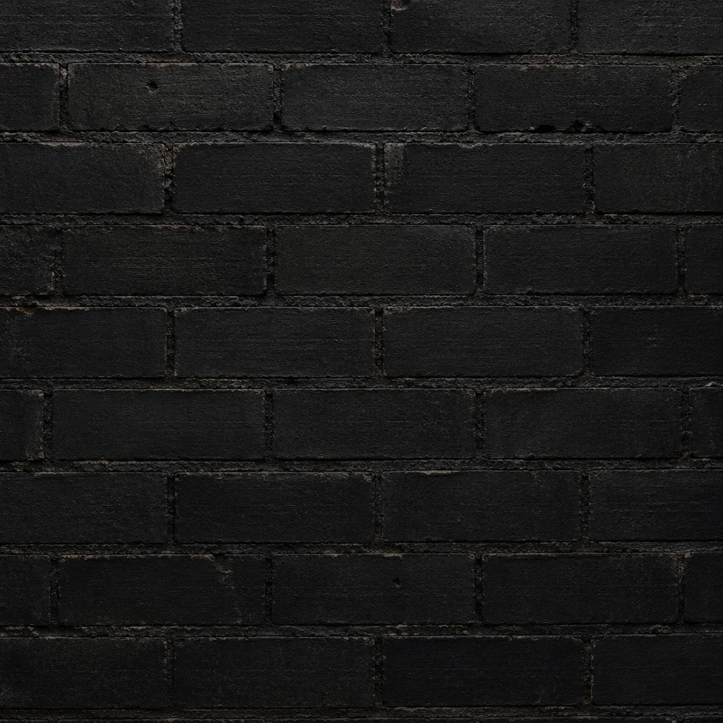 Dark Charcoal Masonry Wall Background