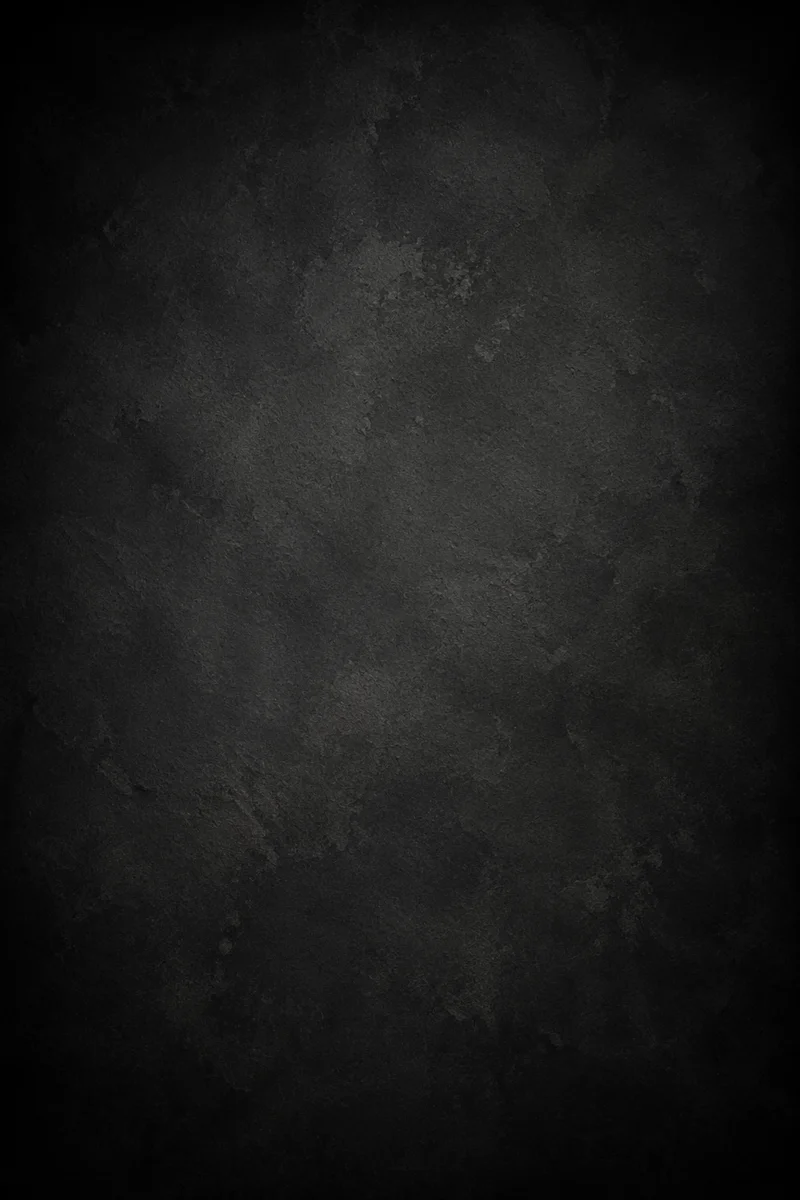 Worn Matte Black Concrete Background