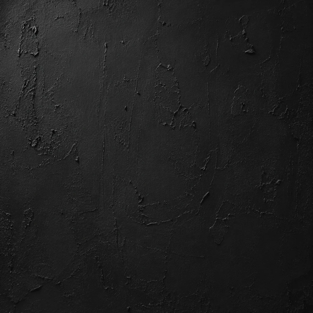 Matte Black Plaster Texture Background