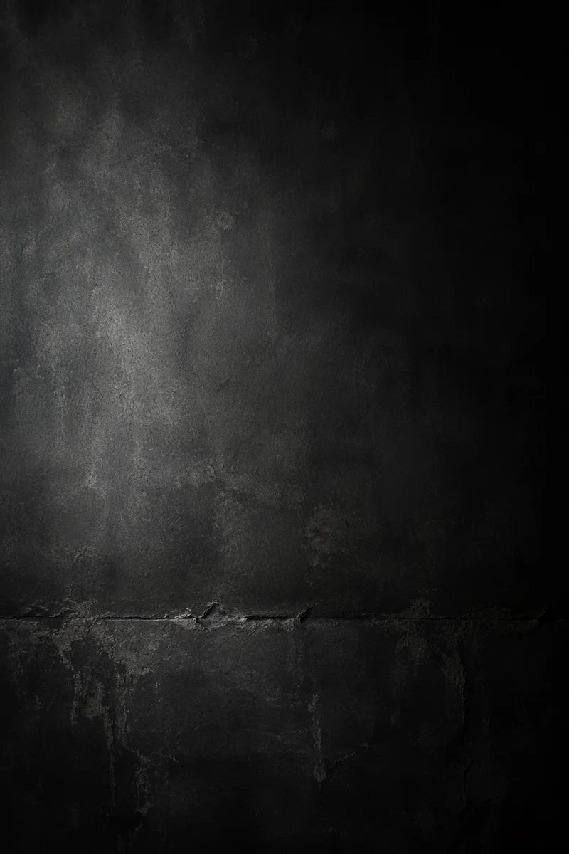 Worn Matte Black Charcoal Background