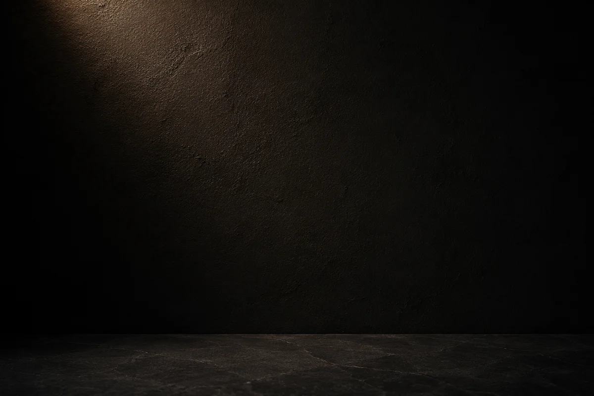 Matte Black Textured Wall Background