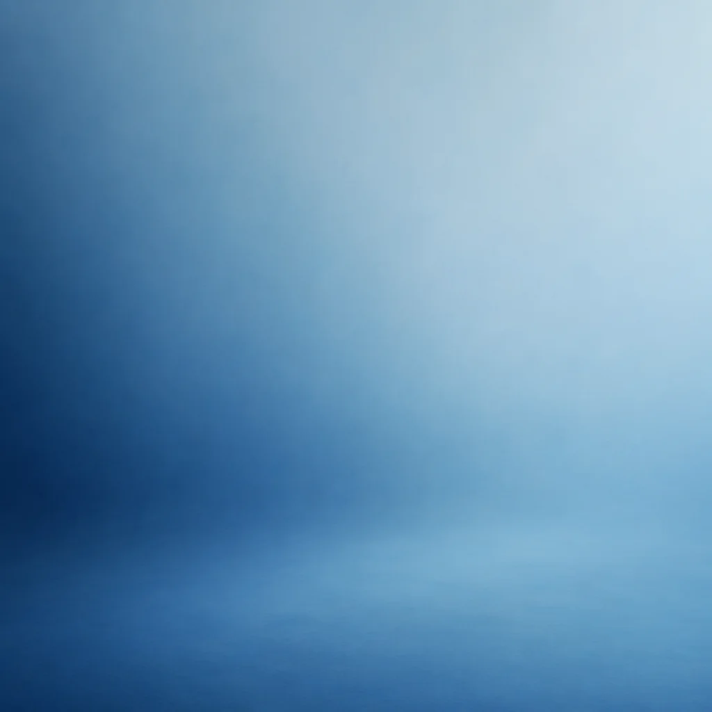 Smooth Blue Gradient Studio Background