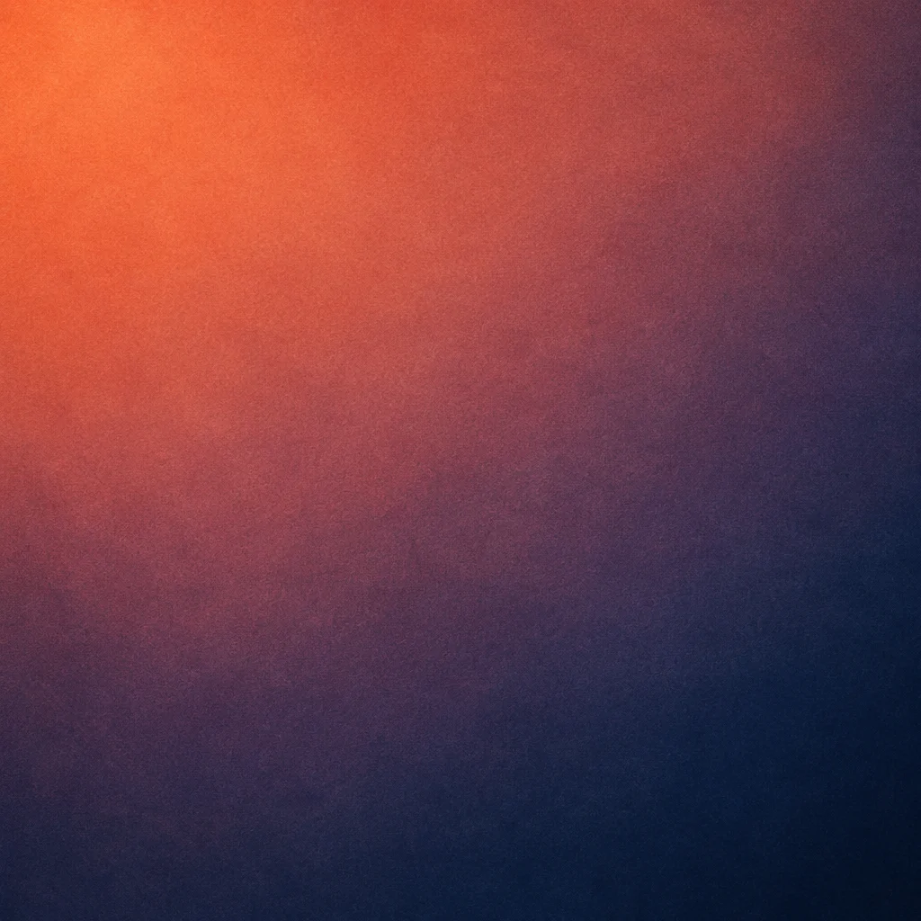 Smooth Coral to Midnight Blue Gradient