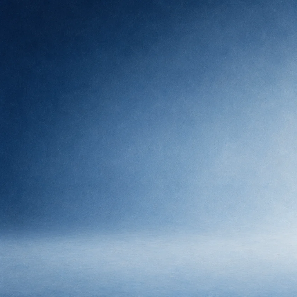 Smooth Blue Gradient Studio Background