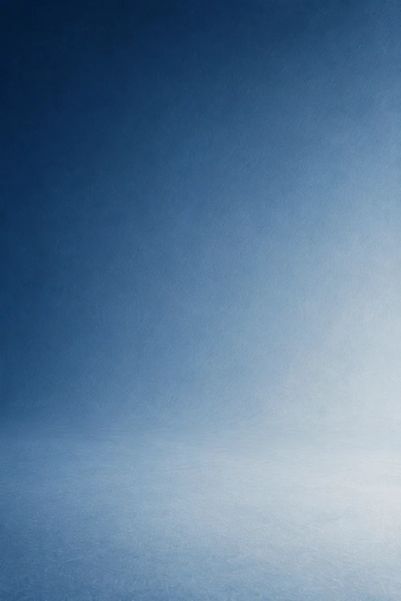 Smooth Blue Gradient Studio Background
