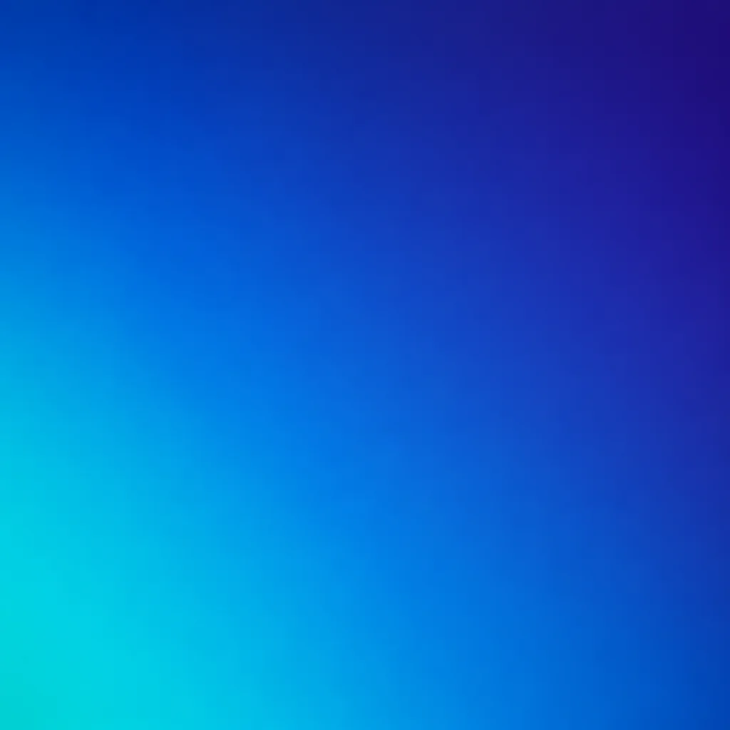 Smooth Blue Teal Gradient Background