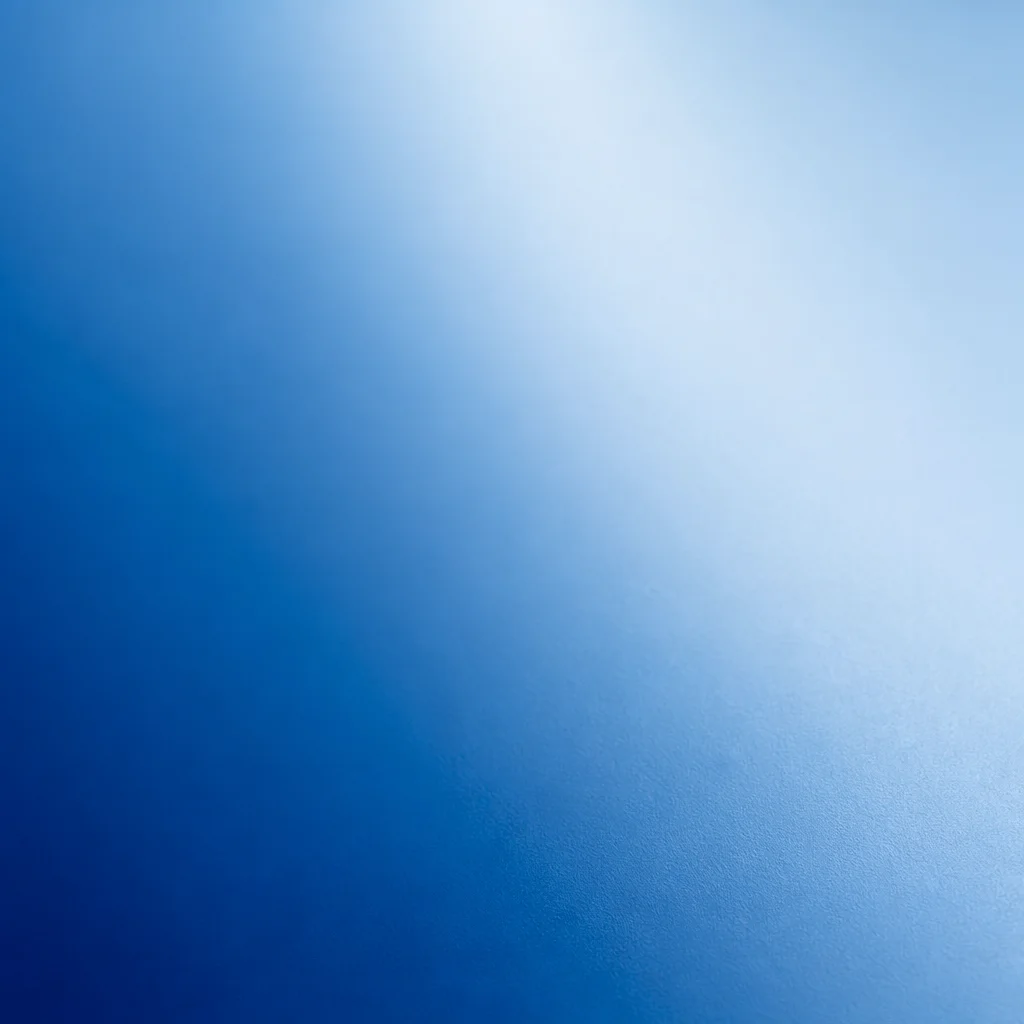 Smooth Blue Gradient Background with Soft Light