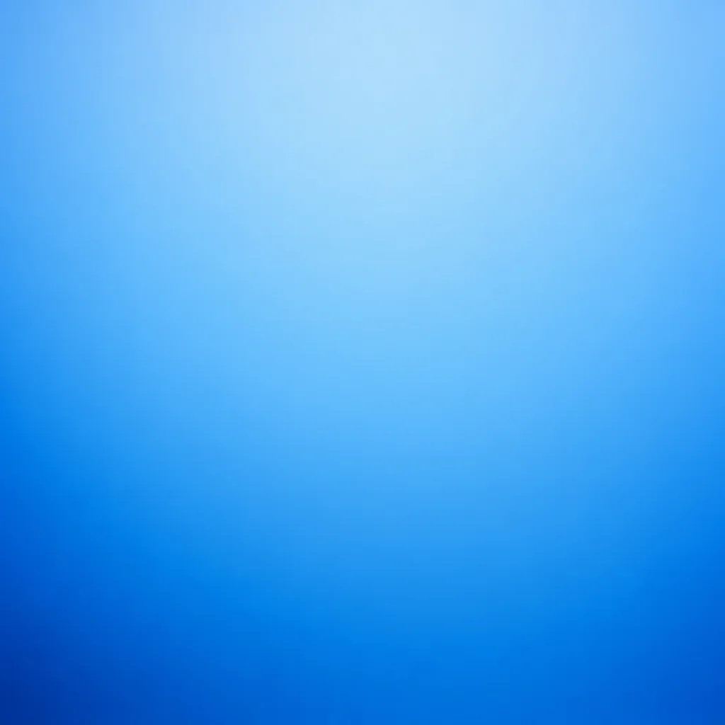 Smooth Blue Gradient Studio Background