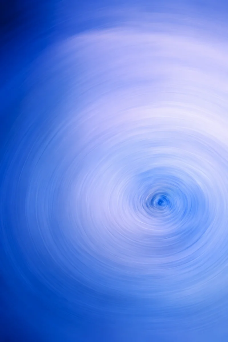 Smooth Blue Radial Gradient Background