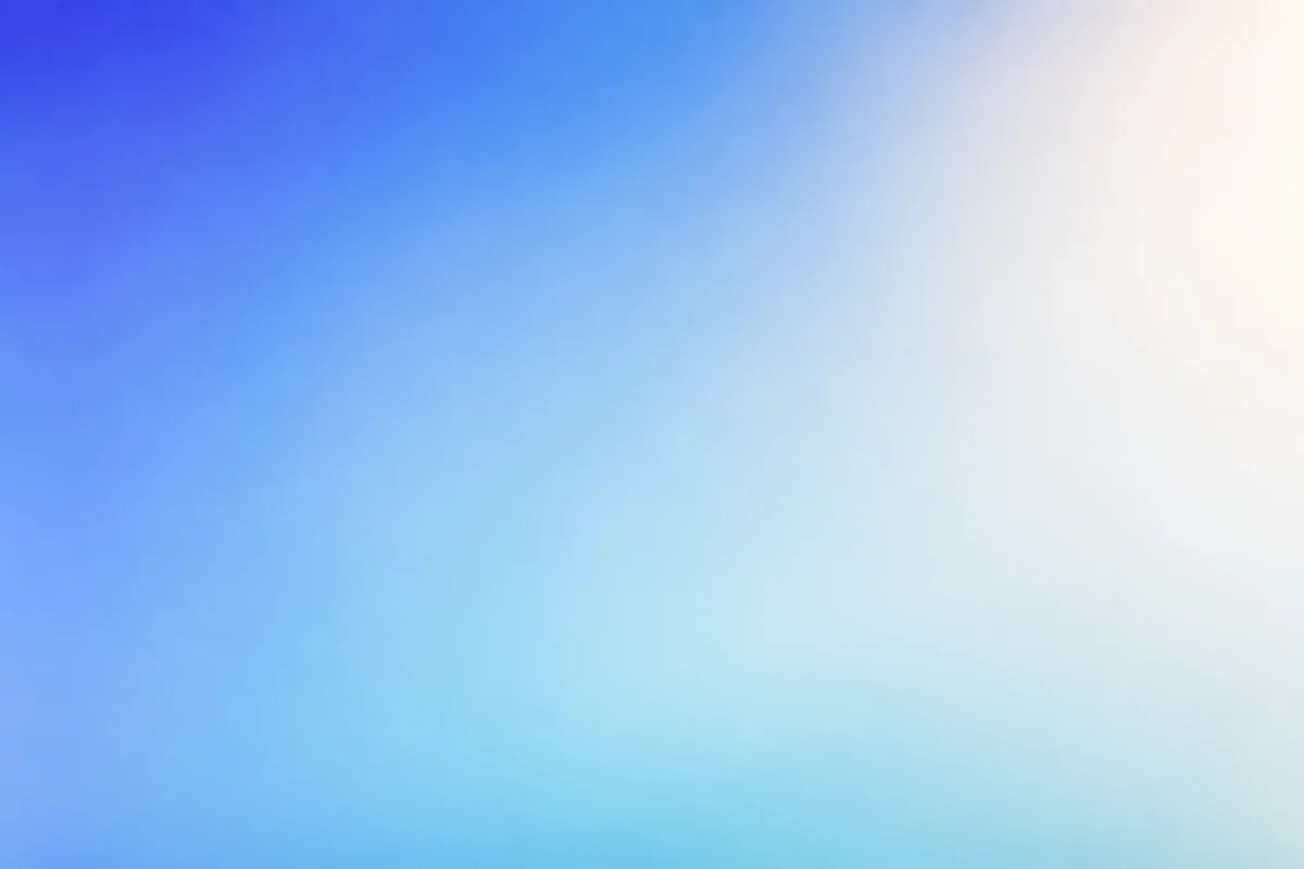 Smooth Luminous Blue Gradient Background