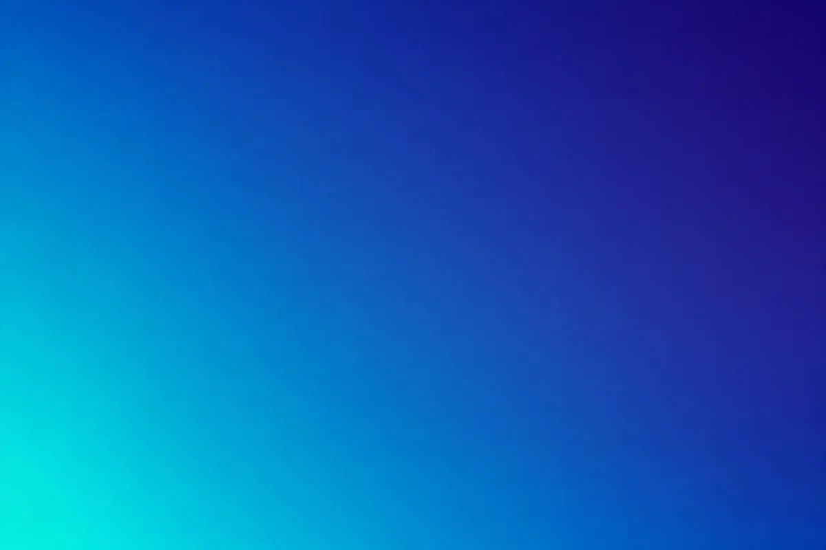 Smooth Teal Blue Gradient Background