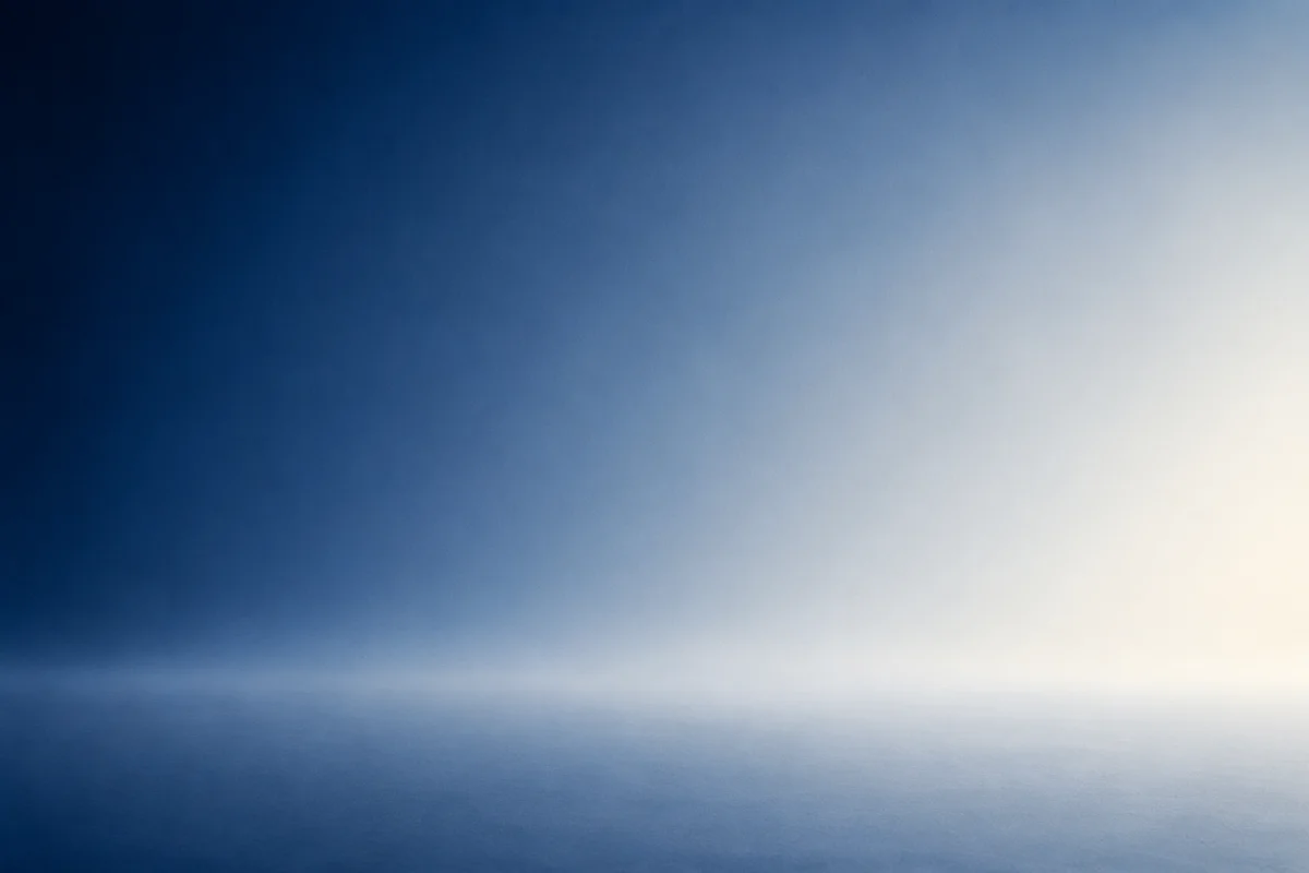 Smooth Blue Gradient Studio Background