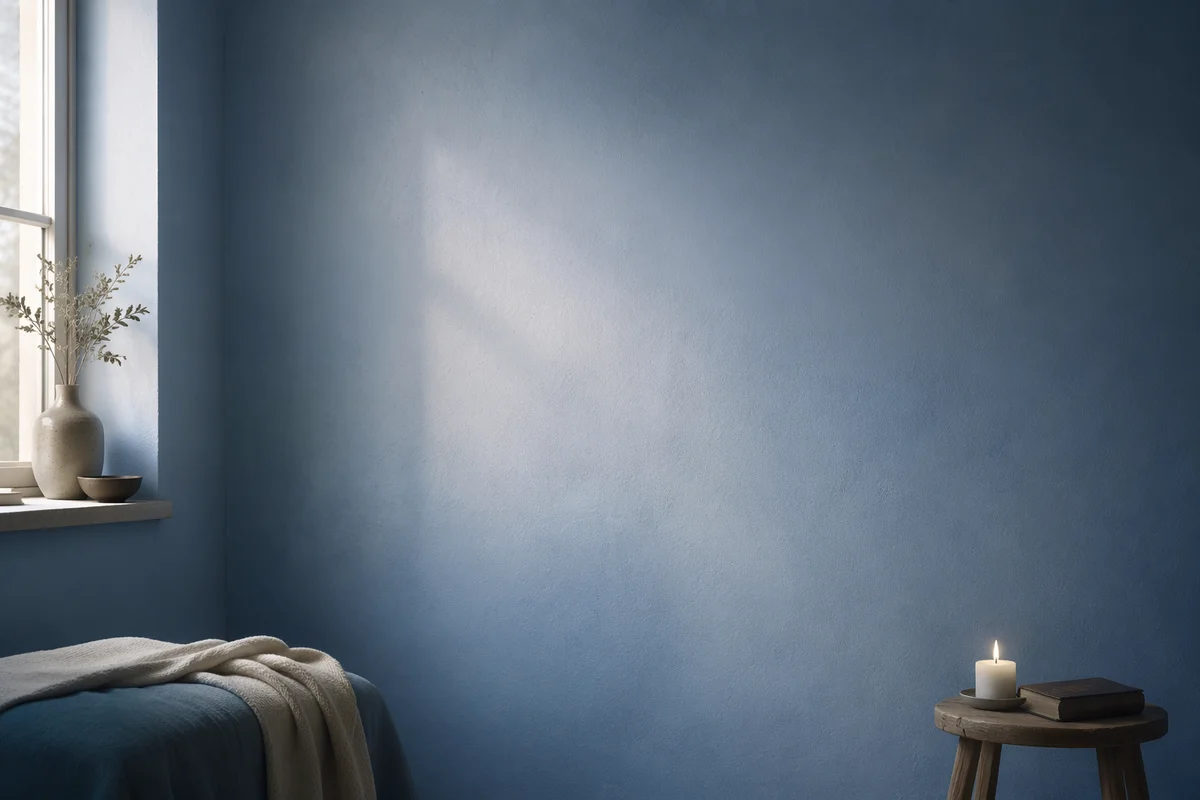 Smooth Blue Gradient Prayer Room Background