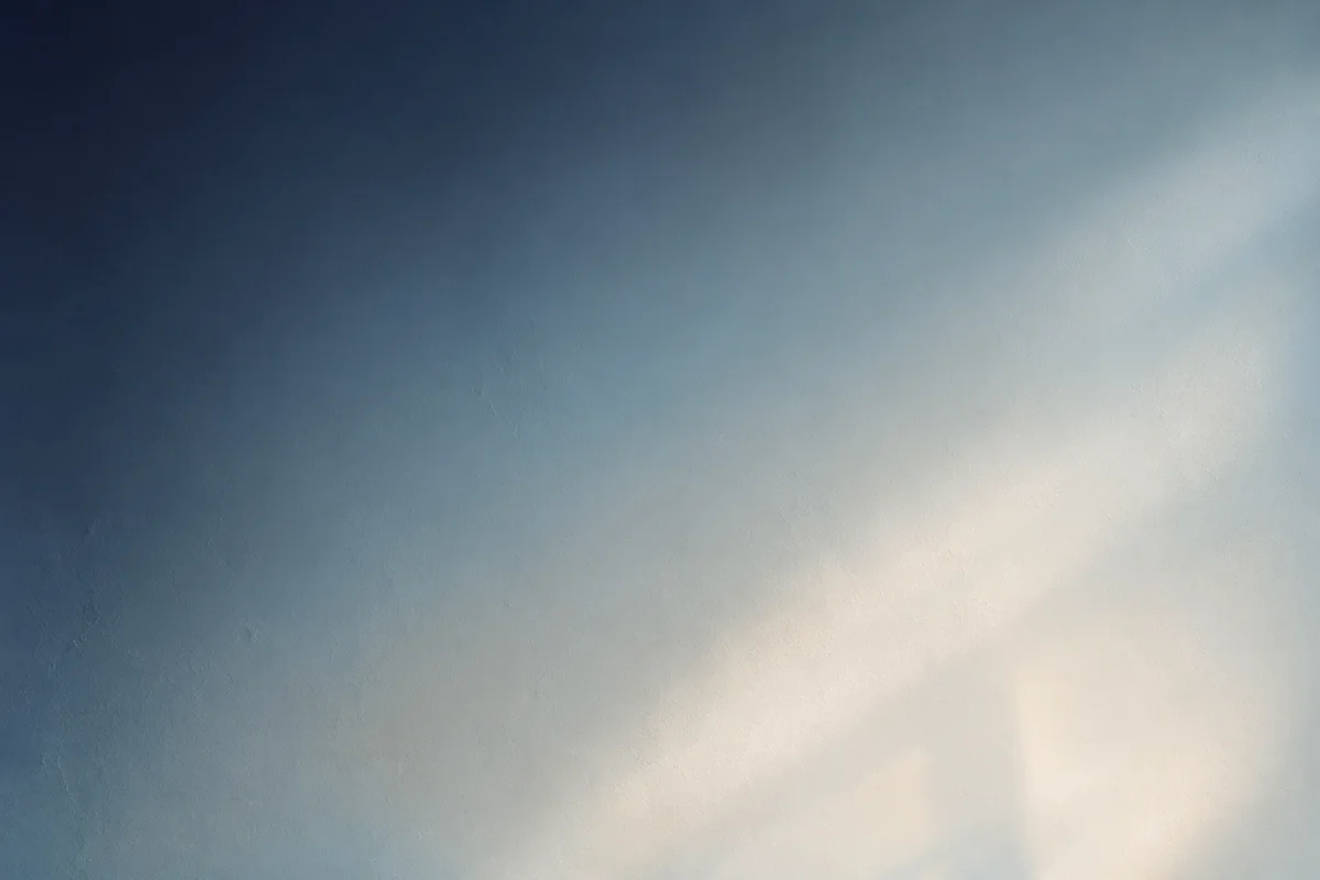 Smooth Blue Gradient Wall Background