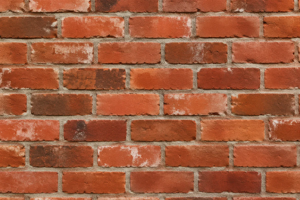 Rustic Red Brick Wall Texture Background