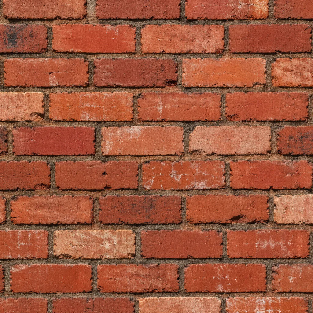 Aged Red Brick Urban Texture