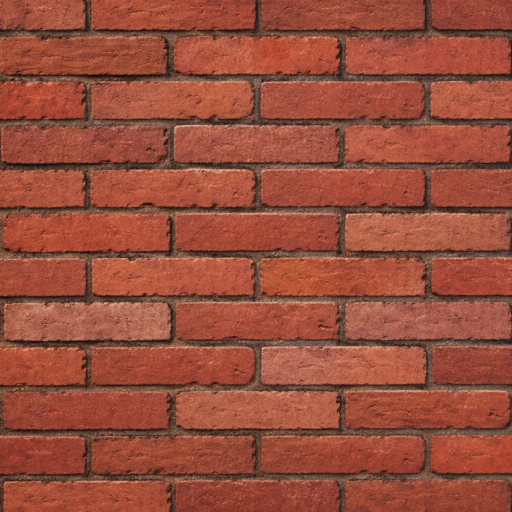 Red Urban Brick Wall Texture Background