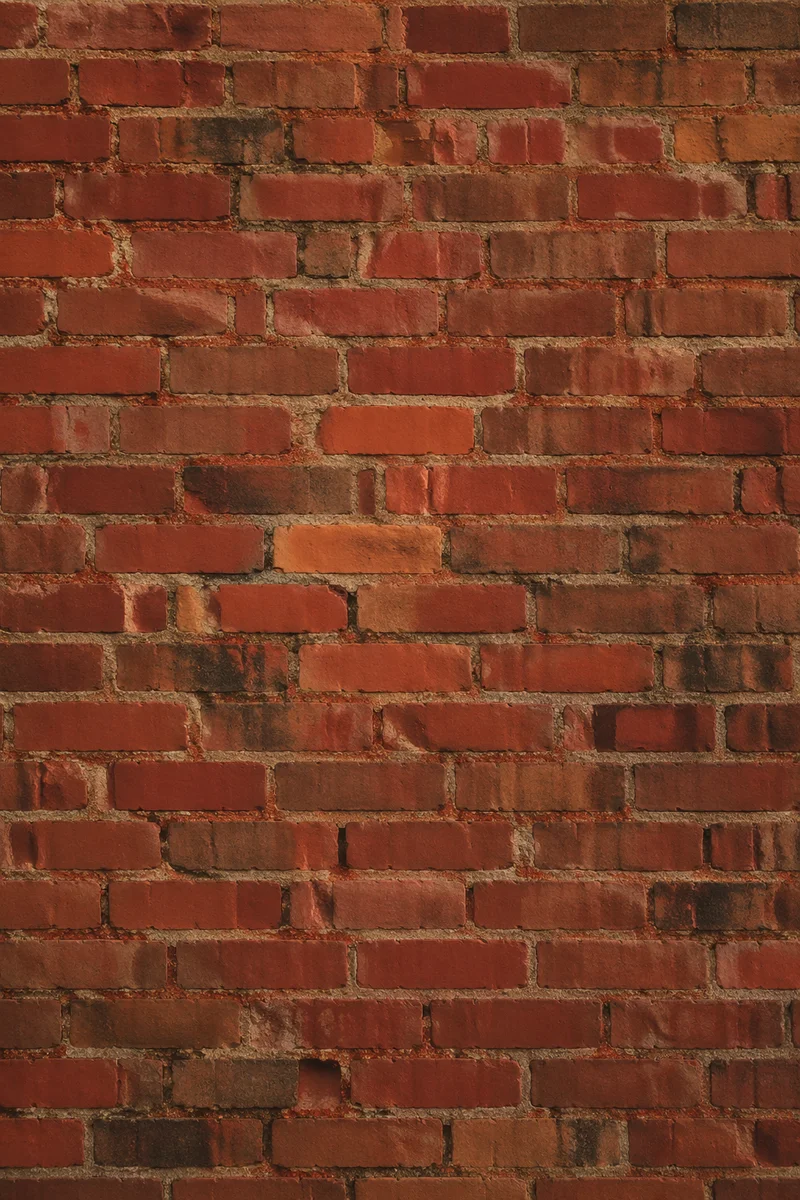 Weathered Red Brick Wall Texture Background