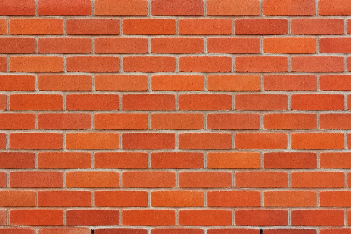 Seamless Red Brick Wall Background Texture