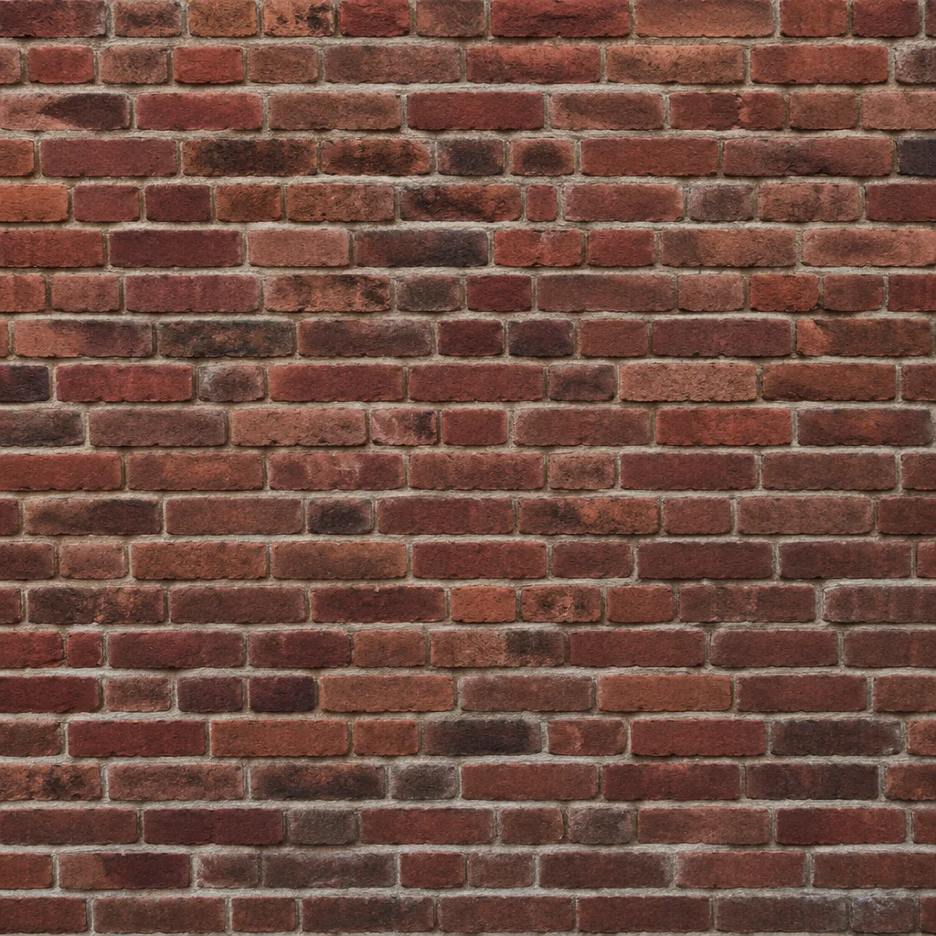 Weathered Red Brick Urban Wall Texture