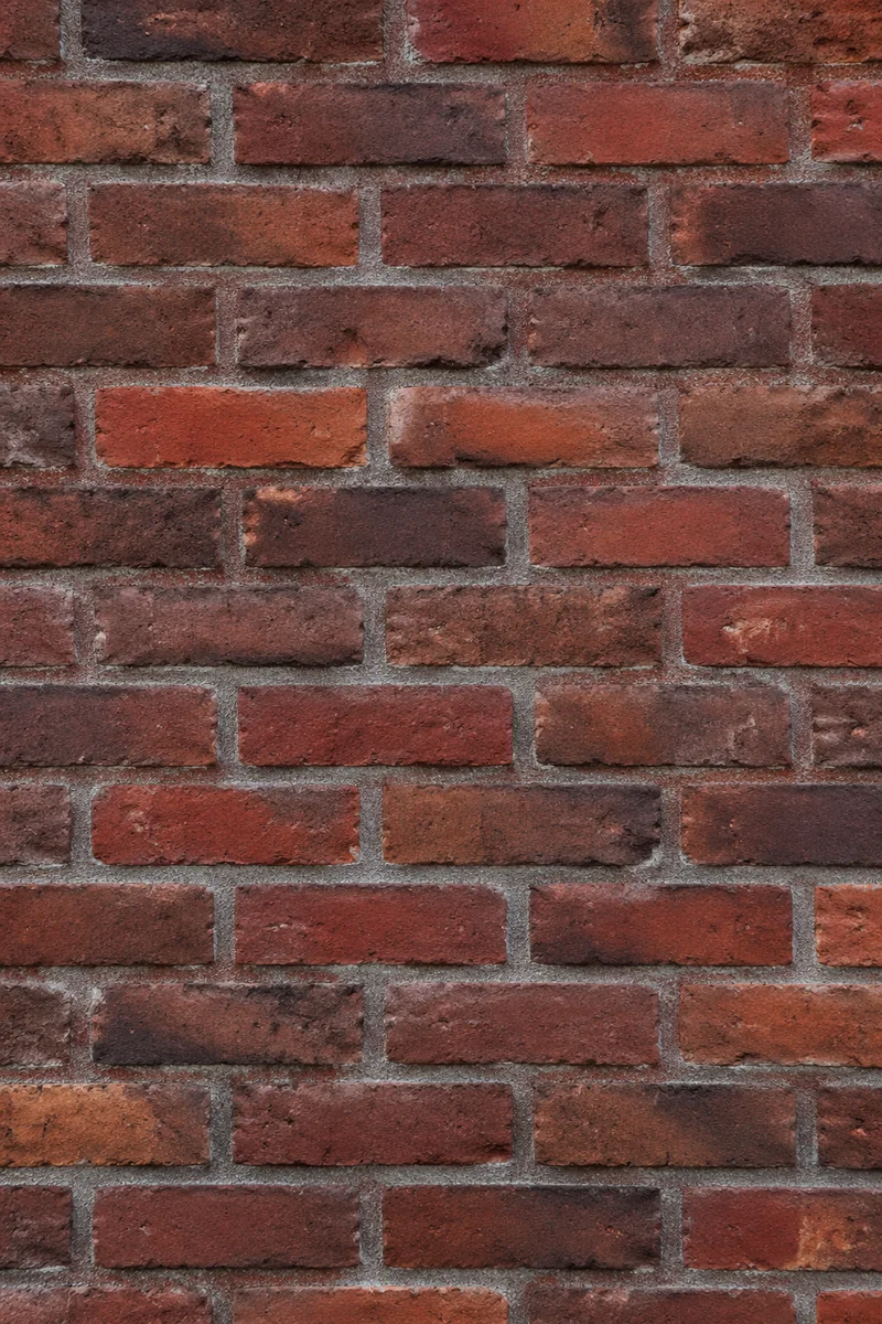 Aged Red Brick Urban Wall Texture