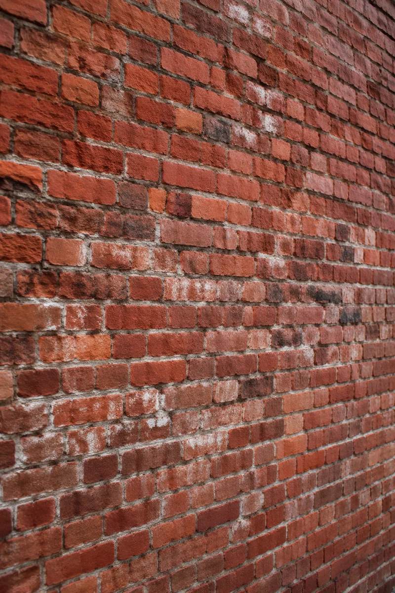 Aged Red Brick Urban Wall Texture