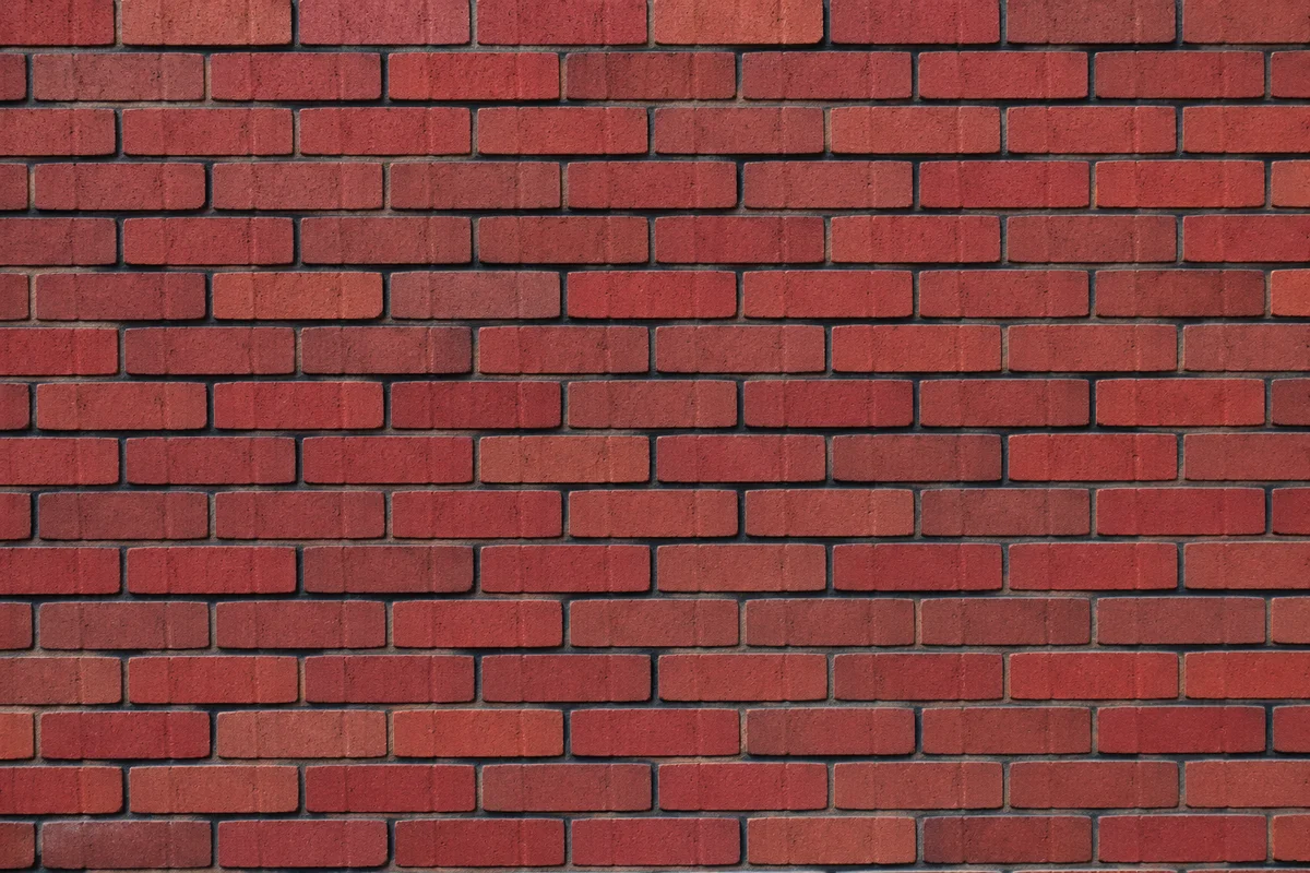 Clean Red Brick Urban Wall Texture