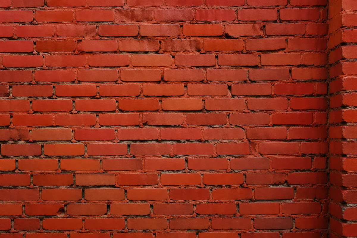 Red Urban Brick Wall Texture Background