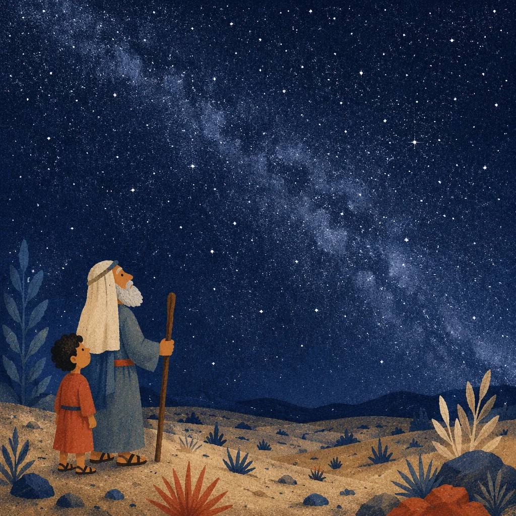Milky Way Over Clear Desert Night