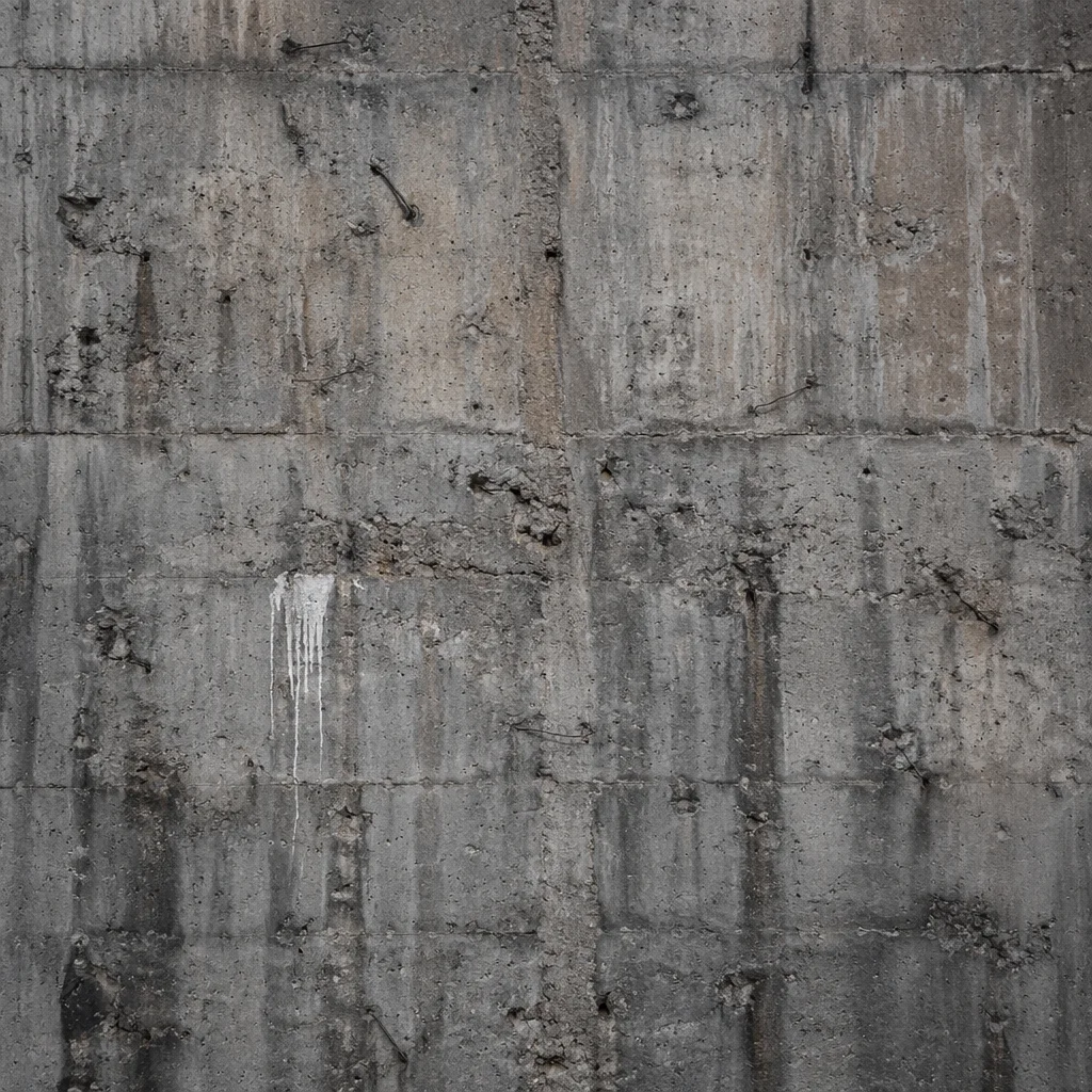 Weathered Grey Concrete Industrial Wall Texture