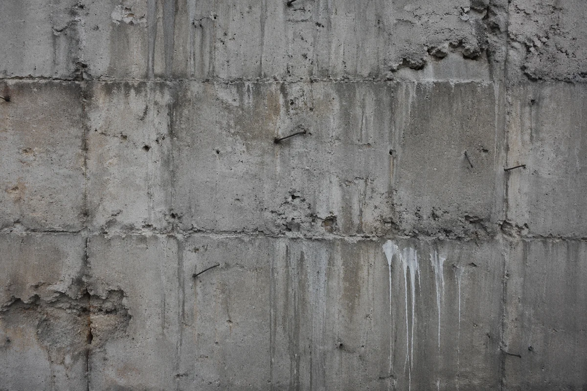 Weathered Grey Concrete Industrial Wall Texture