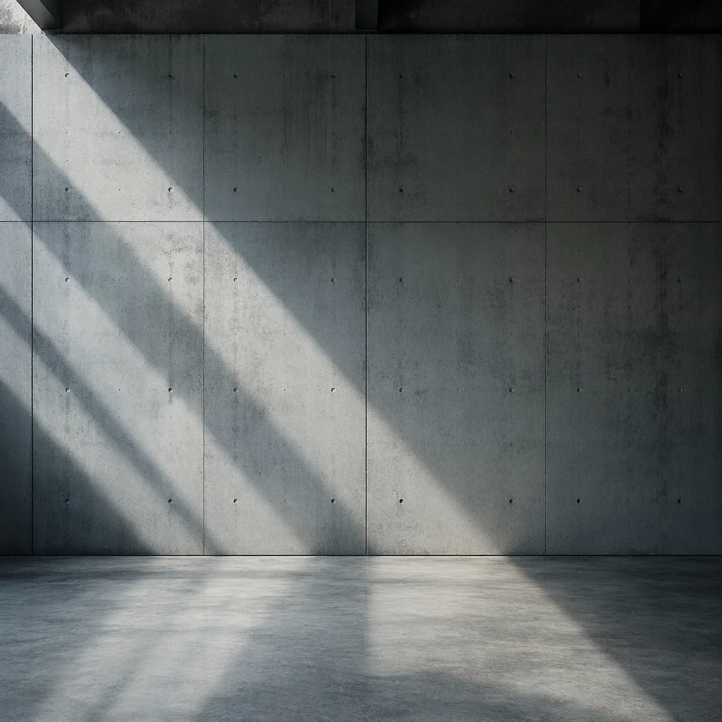 Dramatic Light Beam on Concrete Wall