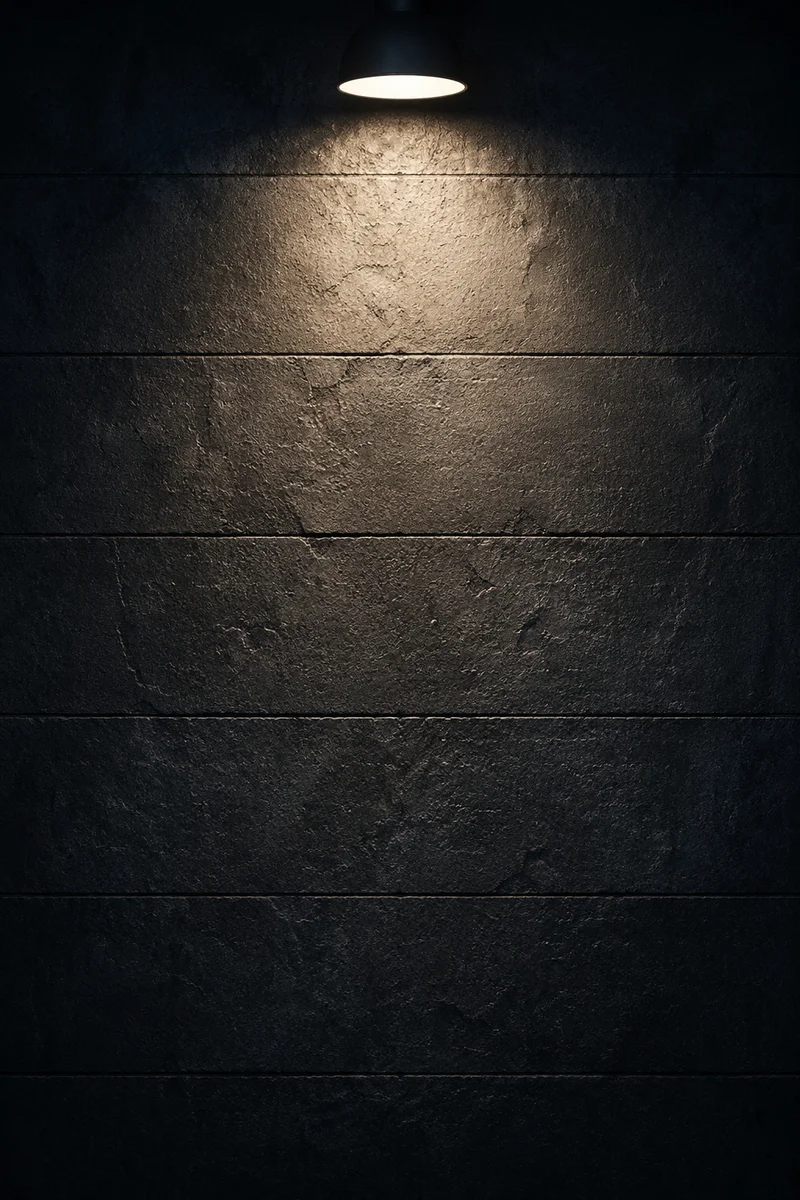 Dramatic Light Beam on Concrete Wall