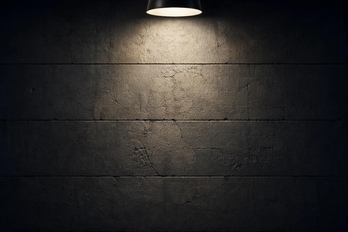 Dramatic Light Beam on Concrete Wall