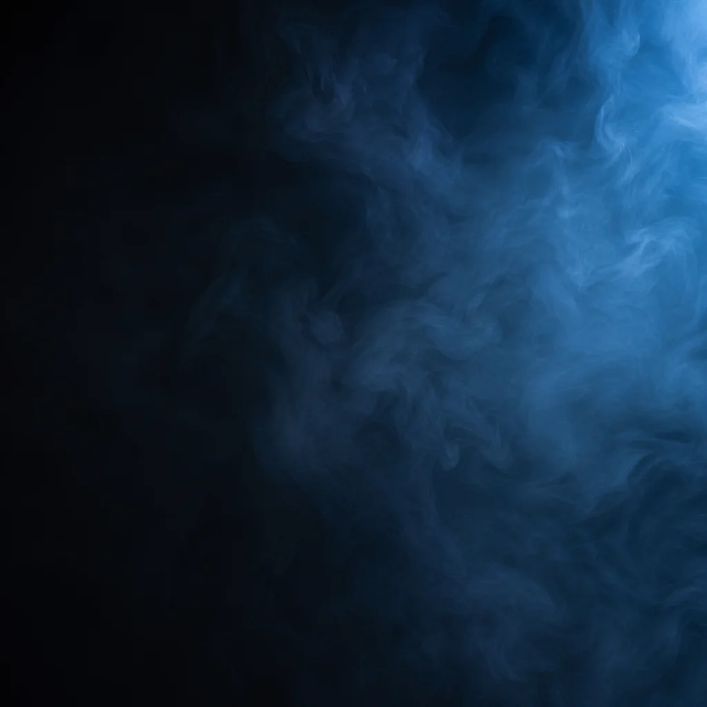 Dramatic Blue Smoke Moody Background