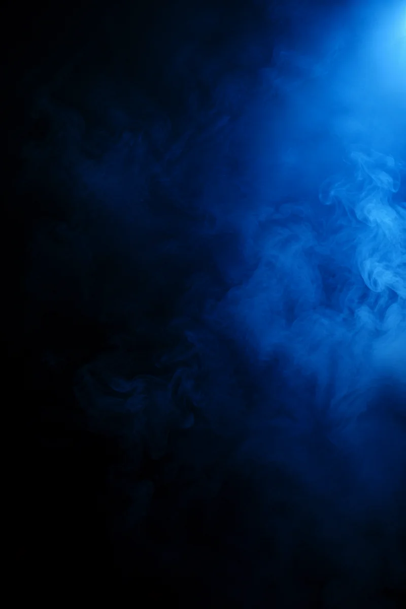 Dramatic Blue Smoke Moody Background