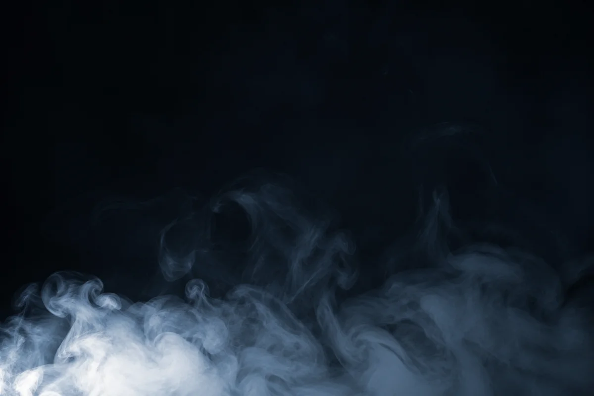 Dark Moody Smoke Background with Negative Space