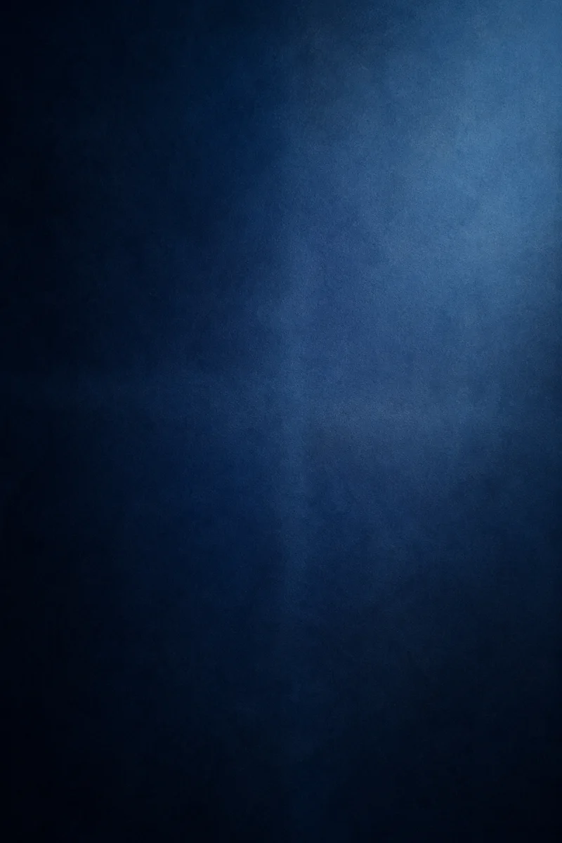 Subtle Cross Glow on Navy Background
