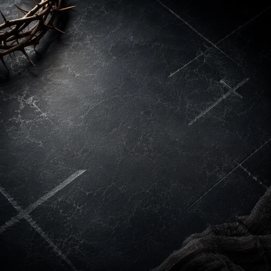 Dark Slate Background with Subtle Cross Pattern