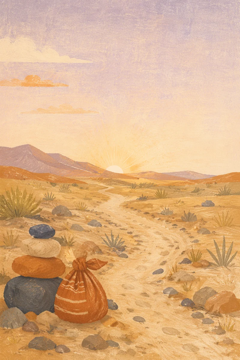 Desert Wilderness Path for Spiritual Journey