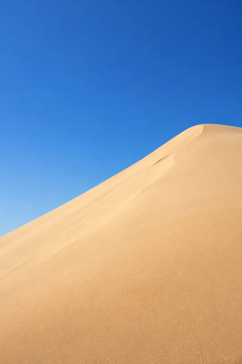 Minimalist Desert Wilderness Spiritual Journey Background