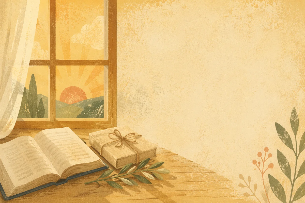 Grace and Faith Gift Table Background